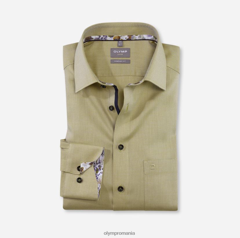 luxor comfort fit, camasa business, maneca lunga extra lunga, new kent, lime OLYMP îmbrăcăminte 4Z8LB61697