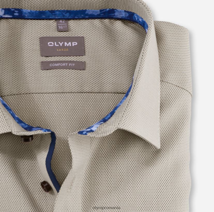 luxor comfort fit, camasa business, maneca lunga extra lunga, new kent, naturala OLYMP îmbrăcăminte 4Z8LB61698