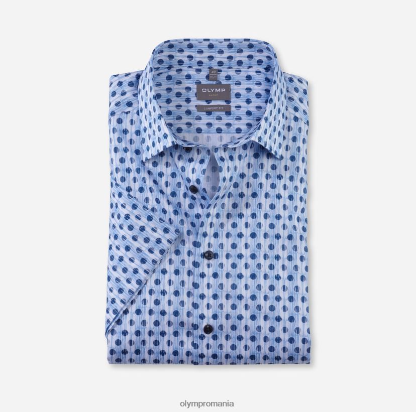 luxor comfort fit, camasa business, new kent, bleu OLYMP îmbrăcăminte 4Z8LB61473