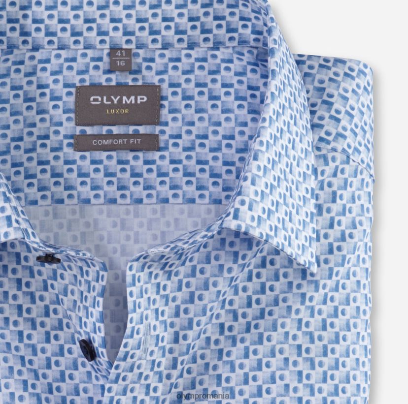 luxor comfort fit, camasa business, new kent, bleu OLYMP îmbrăcăminte 4Z8LB61490