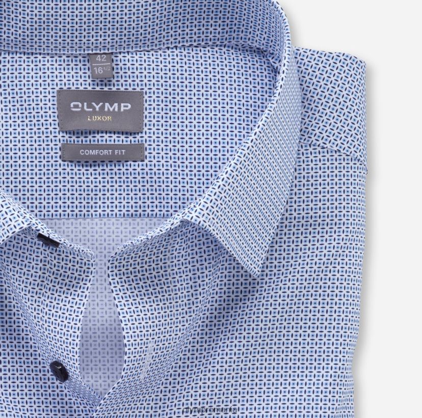 luxor comfort fit, camasa business, new kent, bleu OLYMP îmbrăcăminte 4Z8LB61499