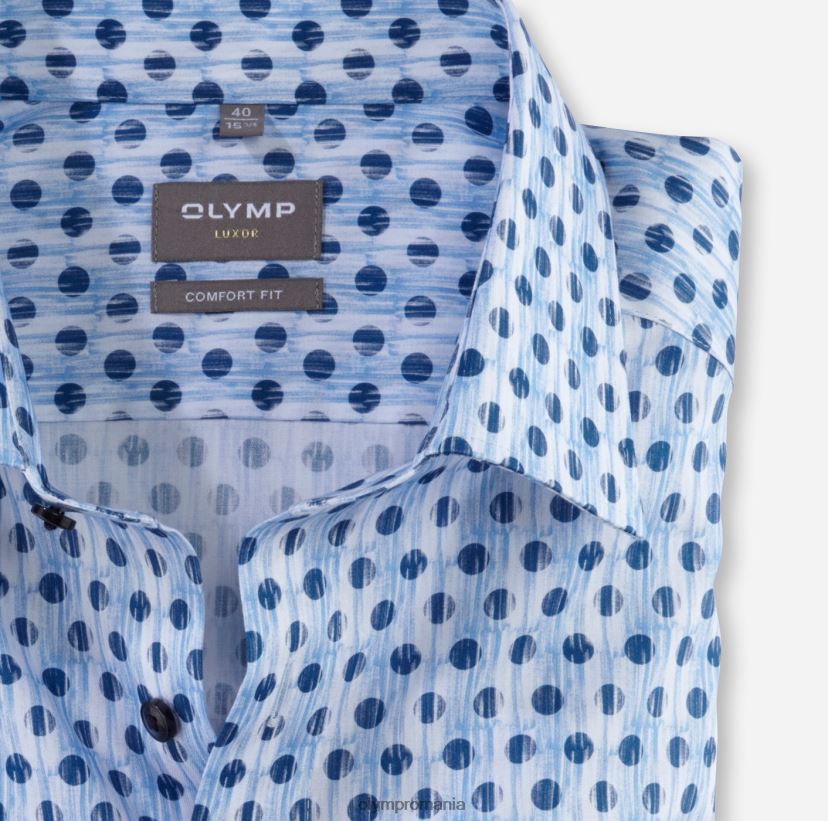 luxor comfort fit, camasa business, new kent, bleu OLYMP îmbrăcăminte 4Z8LB61519