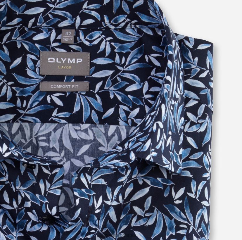 luxor comfort fit, camasa business, new kent, bleu OLYMP îmbrăcăminte 4Z8LB61530