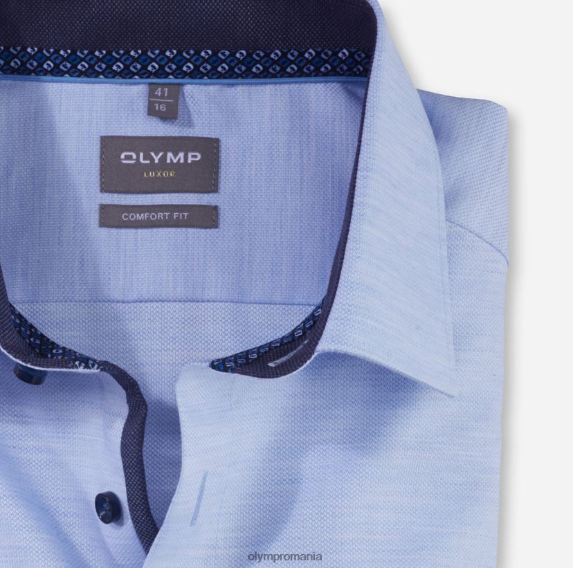 luxor comfort fit, camasa business, new kent, bleu OLYMP îmbrăcăminte 4Z8LB61613