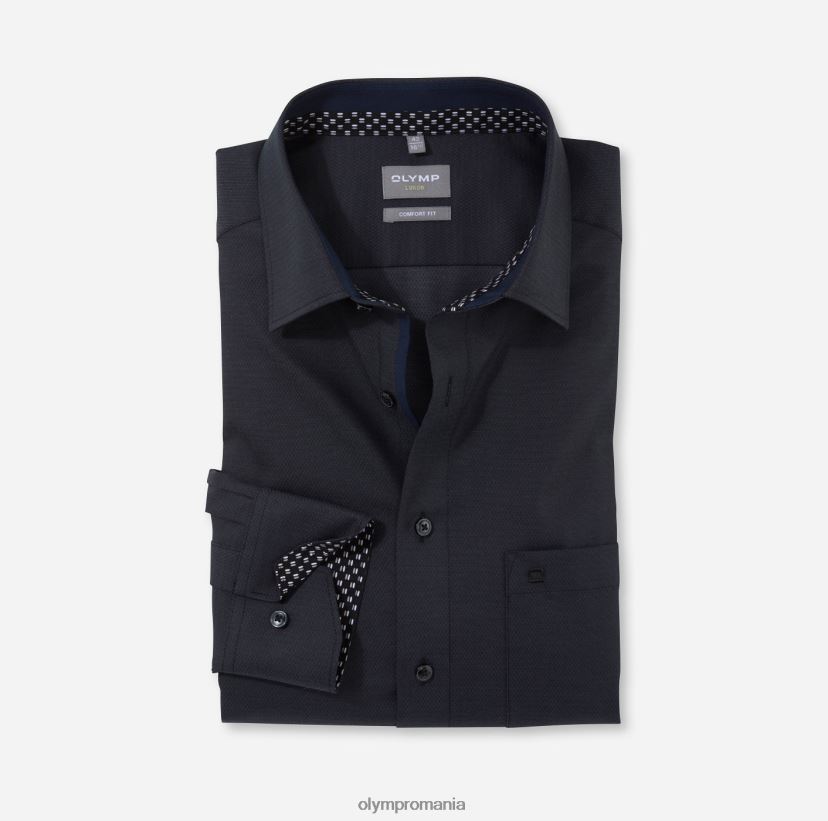 luxor comfort fit, camasa business, new kent, grafit OLYMP îmbrăcăminte 4Z8LB61598