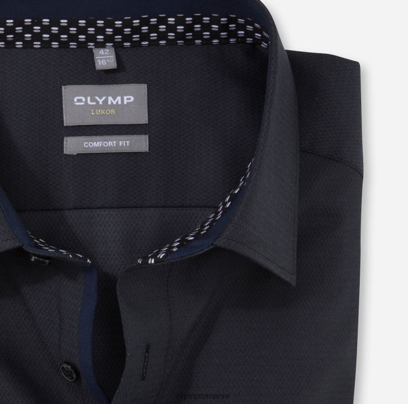 luxor comfort fit, camasa business, new kent, grafit OLYMP îmbrăcăminte 4Z8LB61598