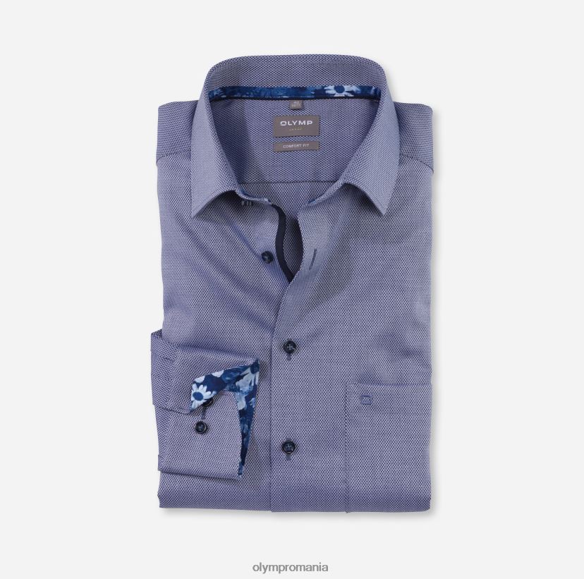 luxor comfort fit, camasa business, new kent, marine OLYMP îmbrăcăminte 4Z8LB61476