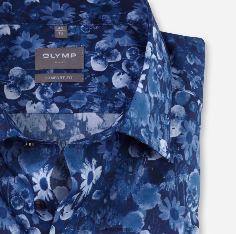 luxor comfort fit, camasa business, new kent, marine OLYMP îmbrăcăminte 4Z8LB61596