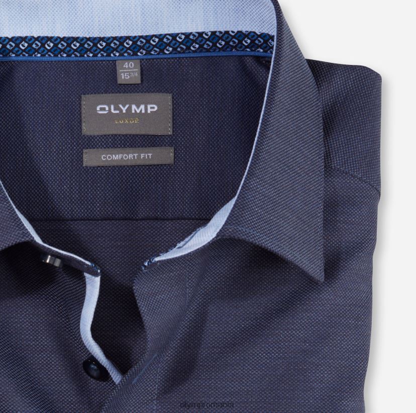 luxor comfort fit, camasa business, new kent, marine OLYMP îmbrăcăminte 4Z8LB61631