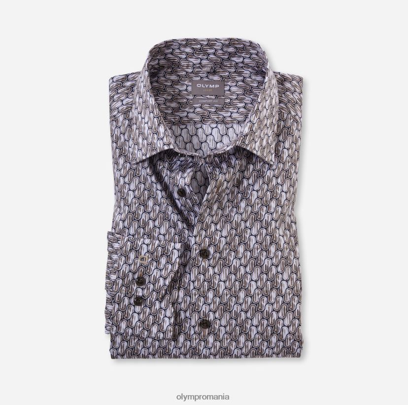 luxor comfort fit, camasa business, new kent, maro OLYMP îmbrăcăminte 4Z8LB61620