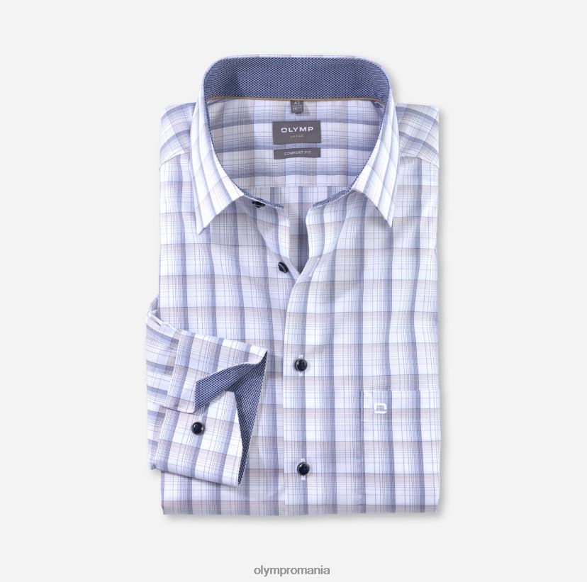 luxor comfort fit, camasa business, new kent, natural OLYMP îmbrăcăminte 4Z8LB61486