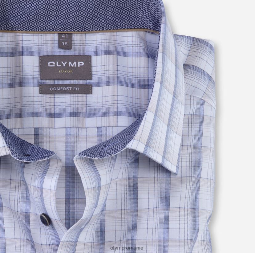 luxor comfort fit, camasa business, new kent, natural OLYMP îmbrăcăminte 4Z8LB61515