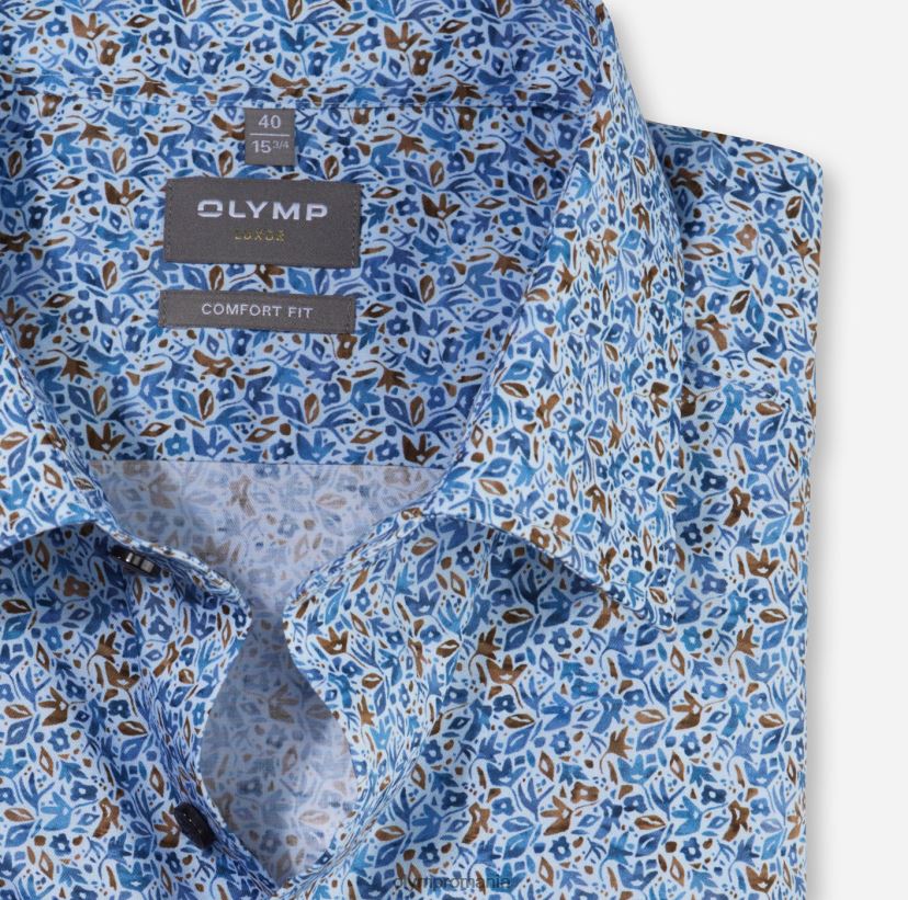 luxor comfort fit, camasa business, new kent, natural OLYMP îmbrăcăminte 4Z8LB61568