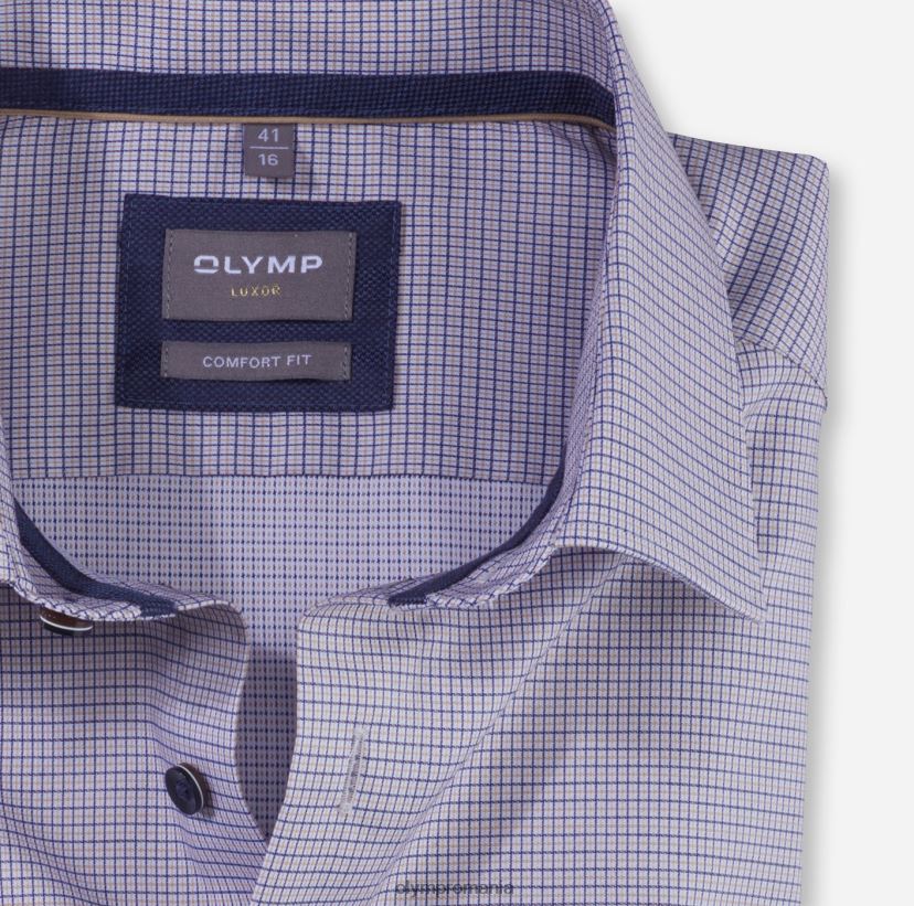 luxor comfort fit, camasa business, new kent, natural OLYMP îmbrăcăminte 4Z8LB61581