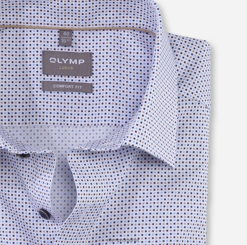 luxor comfort fit, camasa business, new kent, natural OLYMP îmbrăcăminte 4Z8LB61645