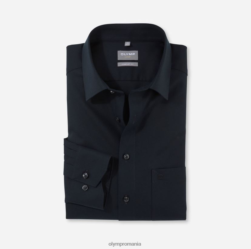 luxor comfort fit, camasa business, new kent, negru OLYMP îmbrăcăminte 4Z8LB61640