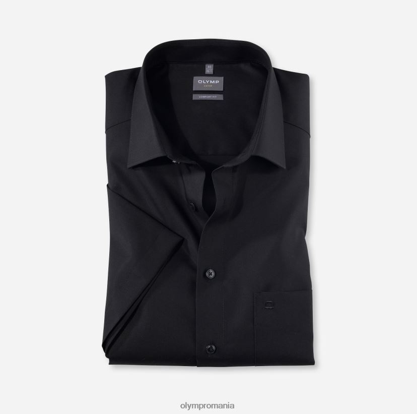 luxor comfort fit, camasa business, new kent, negru OLYMP îmbrăcăminte 4Z8LB61676