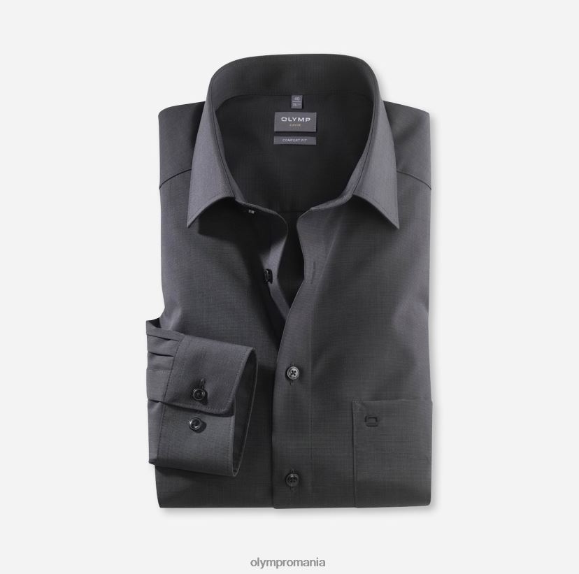 luxor comfort fit, camasa business, new kent, negru OLYMP îmbrăcăminte 4Z8LB61690
