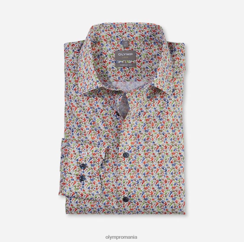 luxor comfort fit, camasa business, new kent, portocaliu OLYMP îmbrăcăminte 4Z8LB61543
