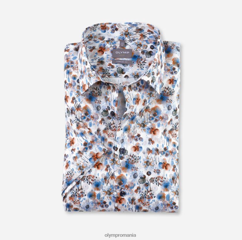 luxor comfort fit, camasa business, new kent, portocaliu OLYMP îmbrăcăminte 4Z8LB61602