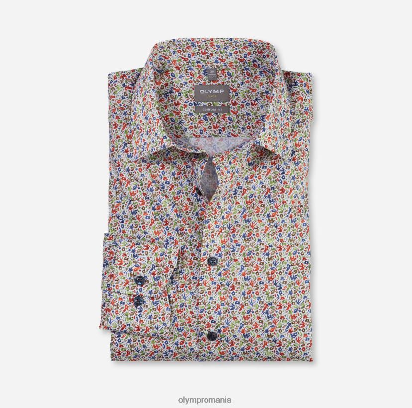 luxor comfort fit, camasa business, new kent, portocaliu OLYMP îmbrăcăminte 4Z8LB61692