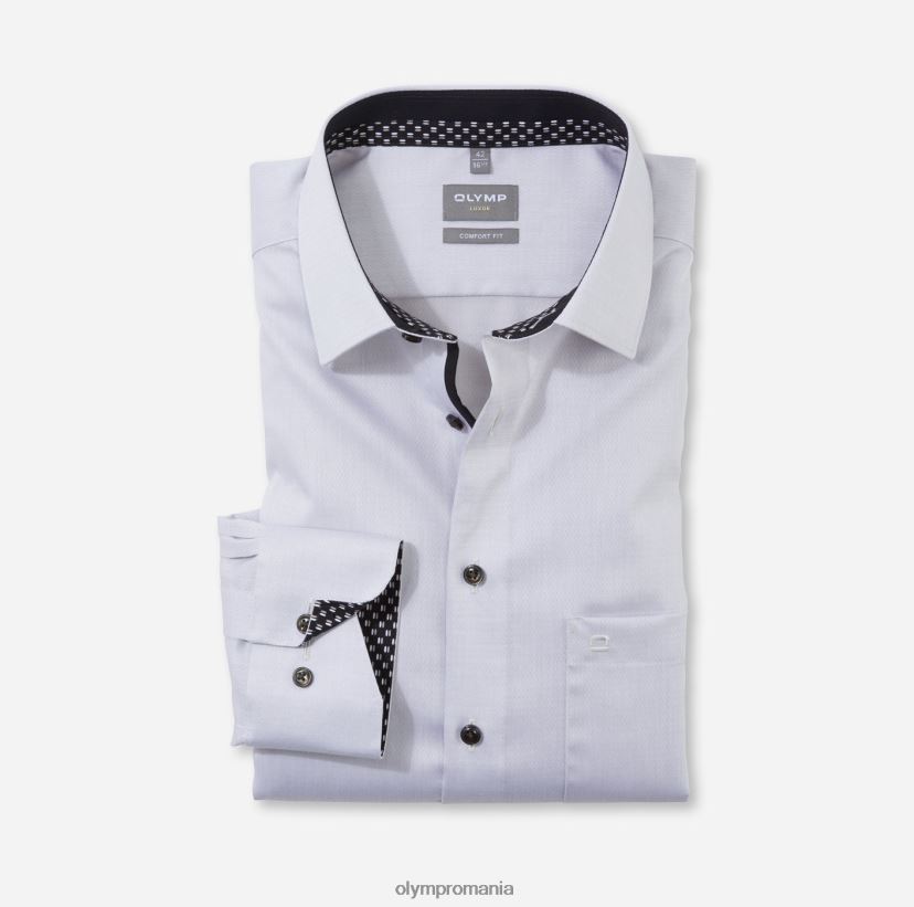 luxor comfort fit, camasa business, new kent, taupe OLYMP îmbrăcăminte 4Z8LB61524