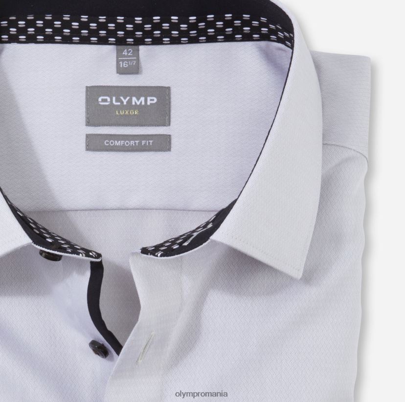 luxor comfort fit, camasa business, new kent, taupe OLYMP îmbrăcăminte 4Z8LB61524