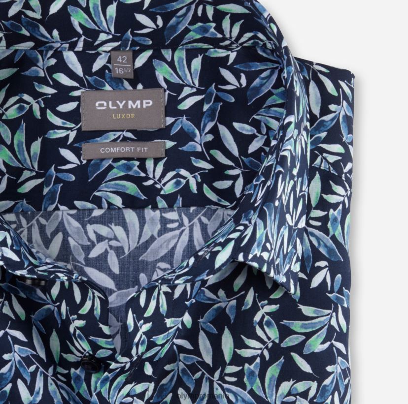 luxor comfort fit, camasa business, new kent, verde deschis OLYMP îmbrăcăminte 4Z8LB61533