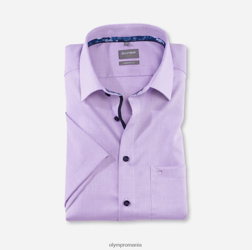luxor comfort fit, camasa business, new kent, violet OLYMP îmbrăcăminte 4Z8LB61654