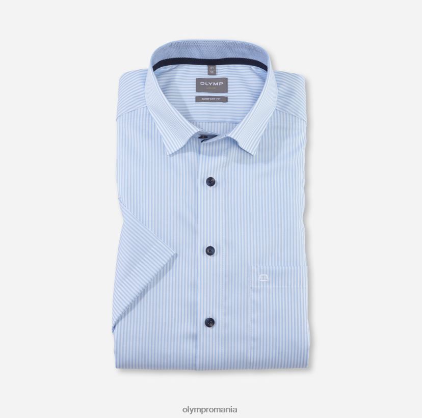 luxor comfort fit, camasa business, sub nasturi, albastru OLYMP îmbrăcăminte 4Z8LB61494