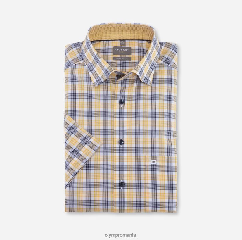 luxor comfort fit, camasa business, sub nasturi, galben OLYMP îmbrăcăminte 4Z8LB61520