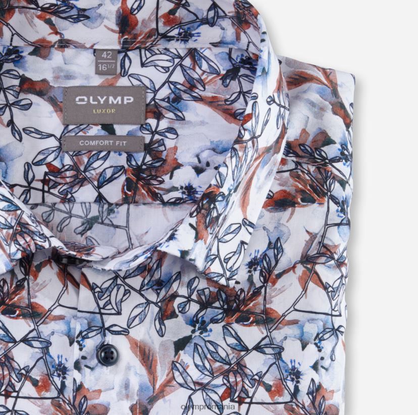 luxor comfort fit, camasa business, sub nasturi, mandarin OLYMP îmbrăcăminte 4Z8LB61627
