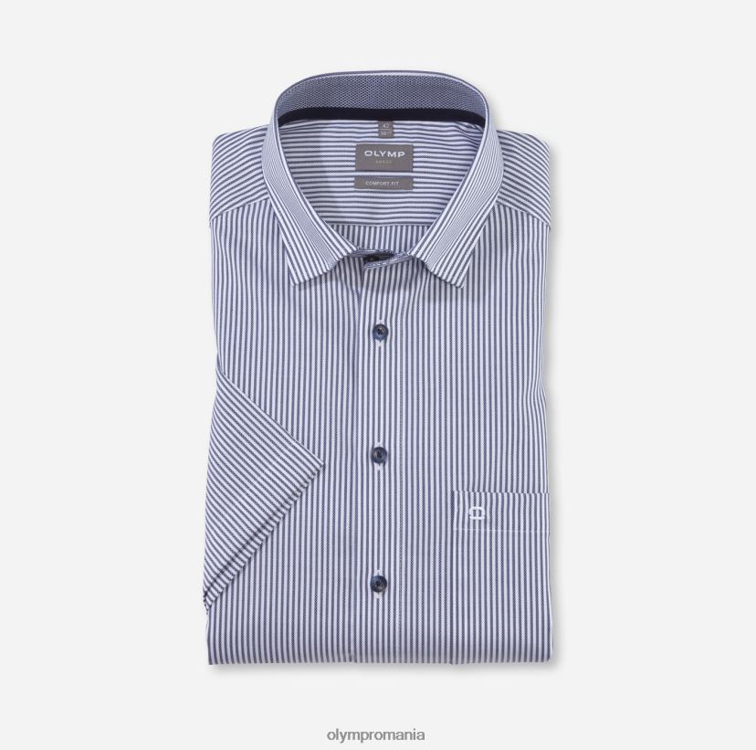 luxor comfort fit, camasa business, sub nasturi, marine OLYMP îmbrăcăminte 4Z8LB61558