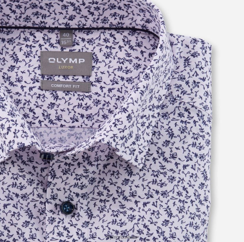 luxor comfort fit, camasa business, sub nasturi, trandafir OLYMP îmbrăcăminte 4Z8LB61529