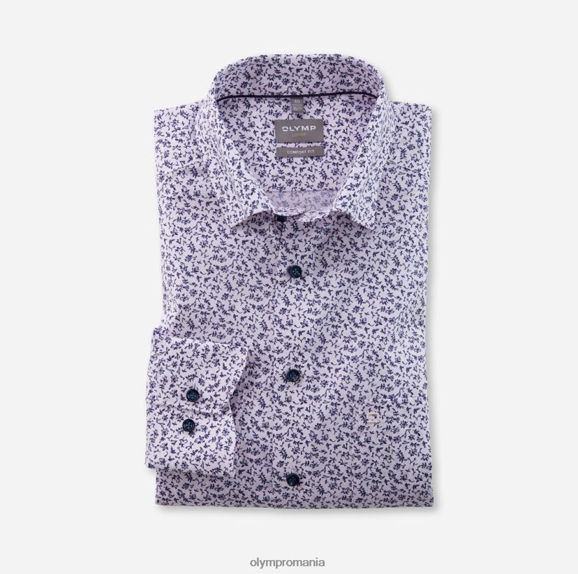 luxor comfort fit, camasa business, sub nasturi, trandafir OLYMP îmbrăcăminte 4Z8LB61582