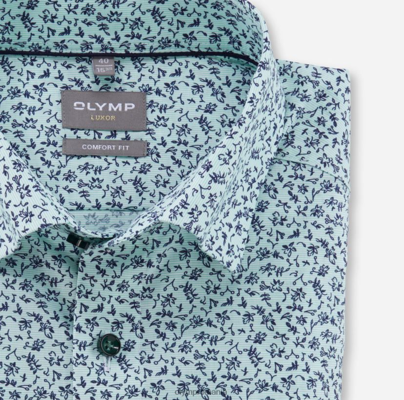 luxor comfort fit, camasa business, sub nasturi, verde deschis OLYMP îmbrăcăminte 4Z8LB61537