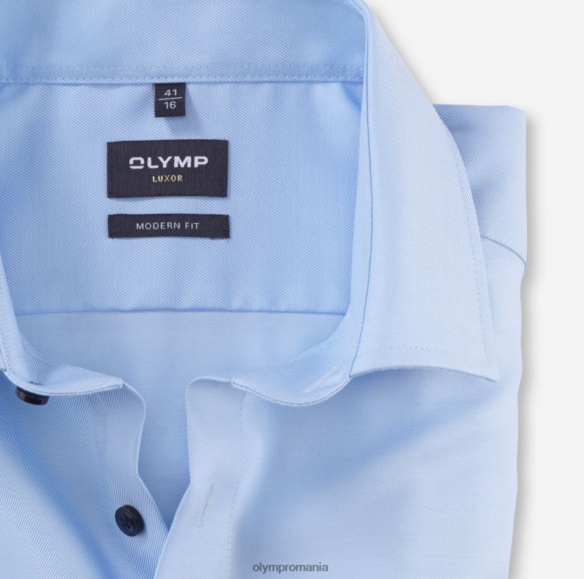 luxor modern fit, camasa business, global kent, albastru deschis OLYMP îmbrăcăminte 4Z8LB6958