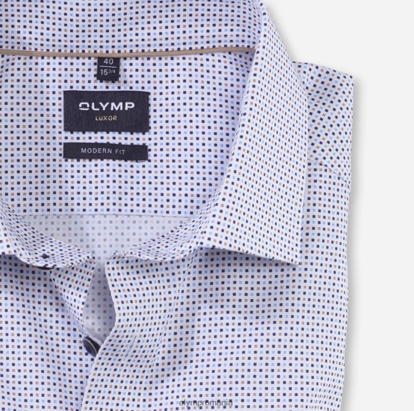 luxor modern fit, camasa business, global kent, natural OLYMP îmbrăcăminte 4Z8LB61115