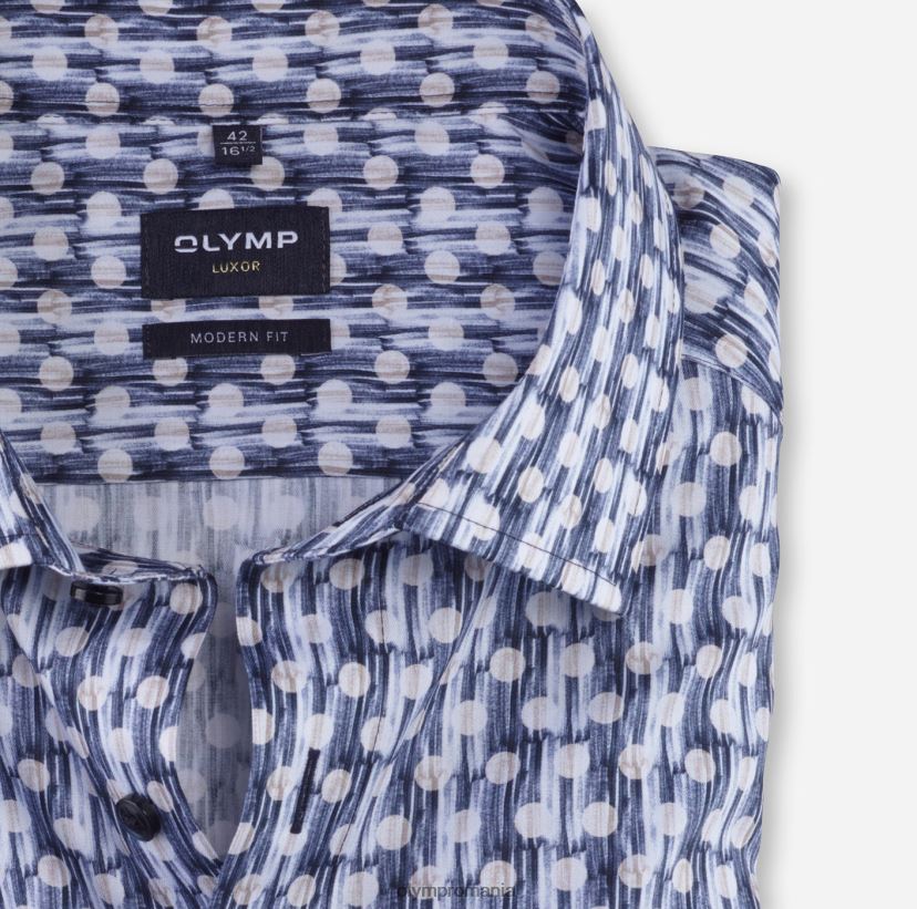 luxor modern fit, camasa business, global kent, natural OLYMP îmbrăcăminte 4Z8LB6962