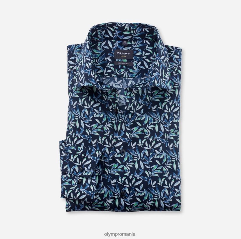 luxor modern fit, camasa business, global kent, verde deschis OLYMP îmbrăcăminte 4Z8LB61130