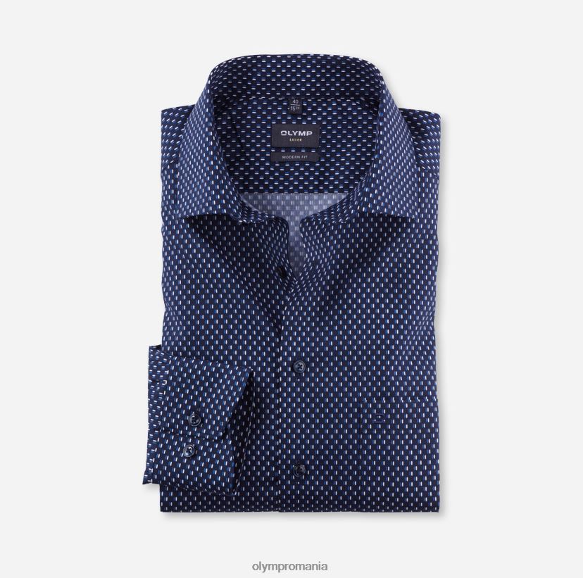 luxor modern fit, camasa business, maneca extra scurta, global kent, royal OLYMP îmbrăcăminte 4Z8LB61461