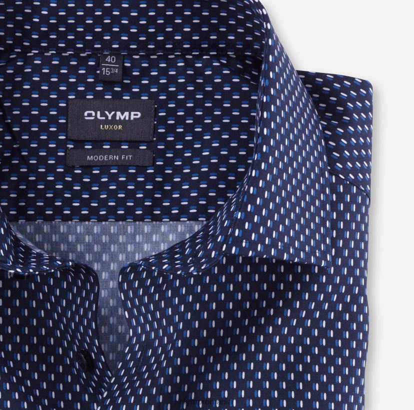 luxor modern fit, camasa business, maneca extra scurta, global kent, royal OLYMP îmbrăcăminte 4Z8LB61461