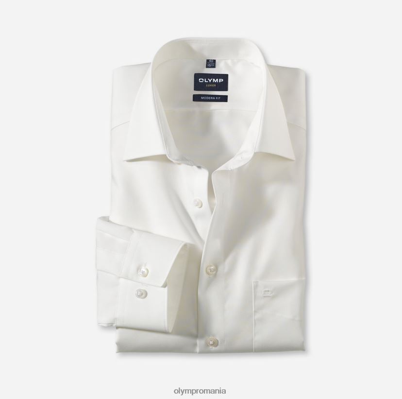 luxor modern fit, camasa business, maneca lunga extra lunga, new kent, bej OLYMP îmbrăcăminte 4Z8LB61451