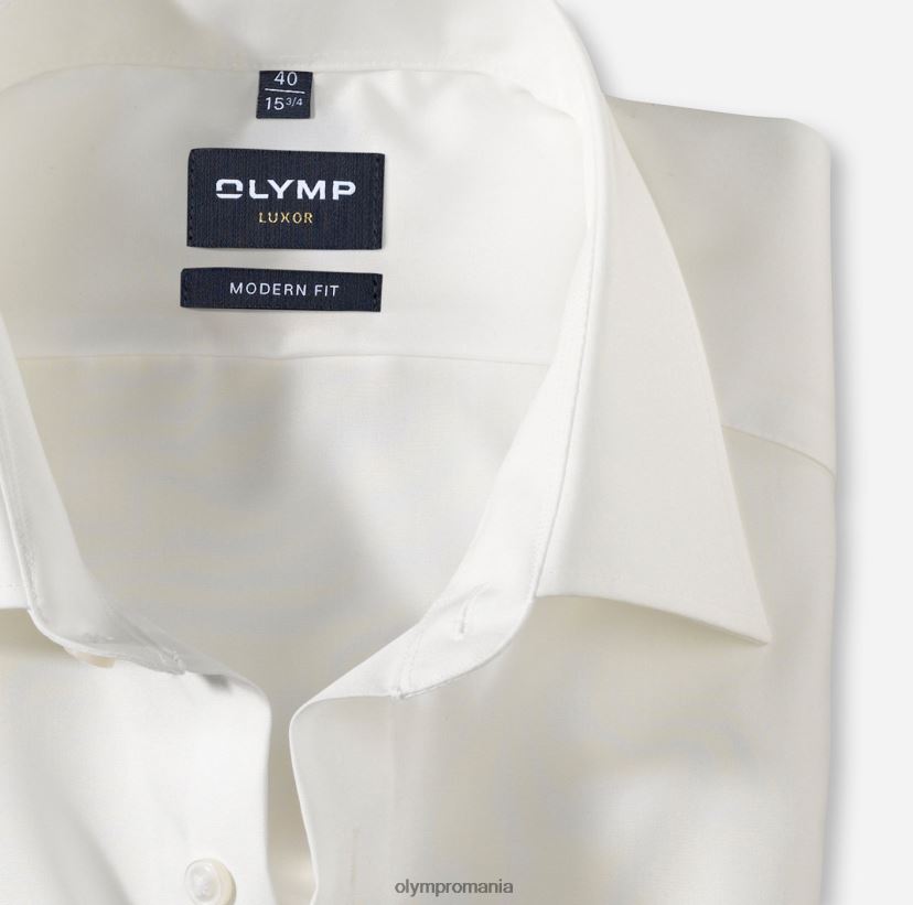 luxor modern fit, camasa business, maneca lunga extra lunga, new kent, bej OLYMP îmbrăcăminte 4Z8LB61451