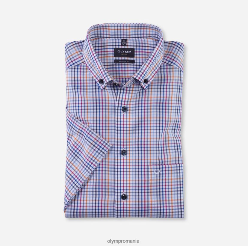 luxor modern fit, camasa business, nasturi, portocaliu OLYMP îmbrăcăminte 4Z8LB61213