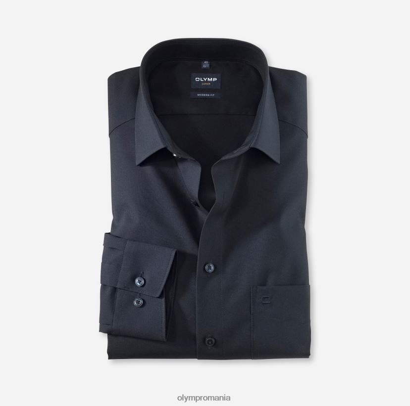 luxor modern fit, camasa business, new kent, cobalt OLYMP îmbrăcăminte 4Z8LB61396