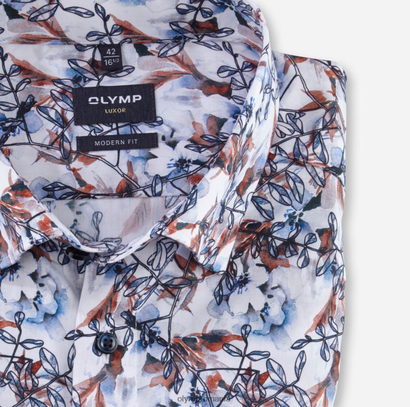 luxor modern fit, camasa business, sub nasturi, mandarin OLYMP îmbrăcăminte 4Z8LB61123