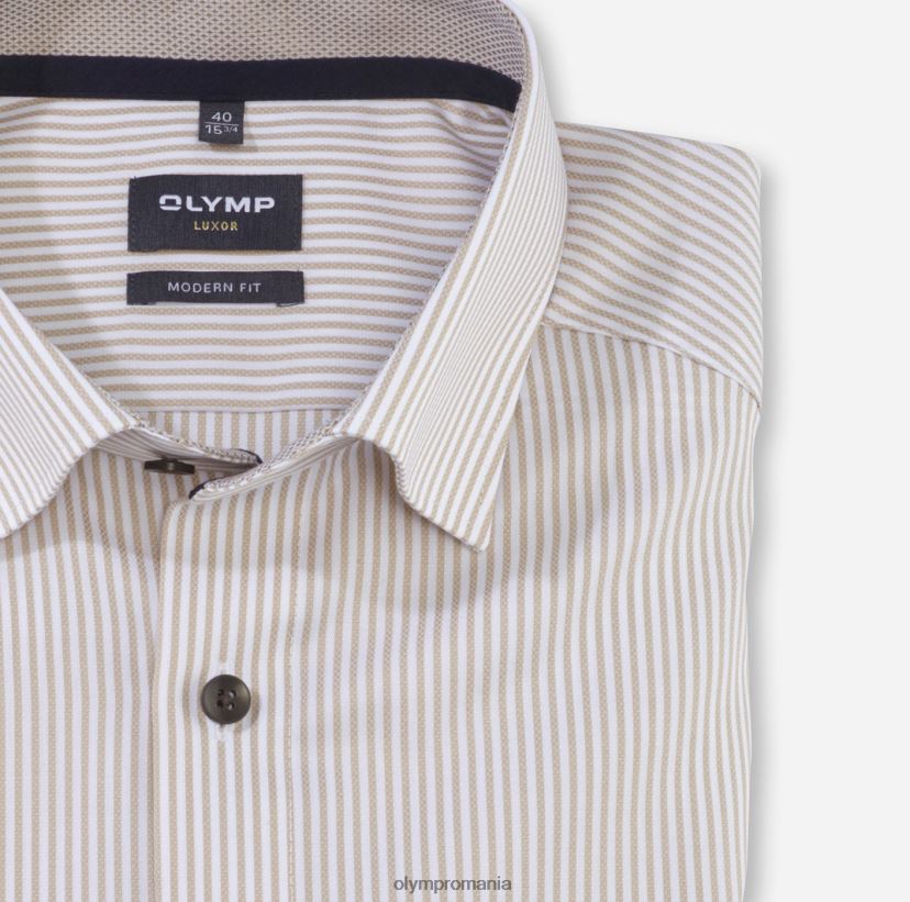 luxor modern fit, camasa business, sub nasturi, naturala OLYMP îmbrăcăminte 4Z8LB61189