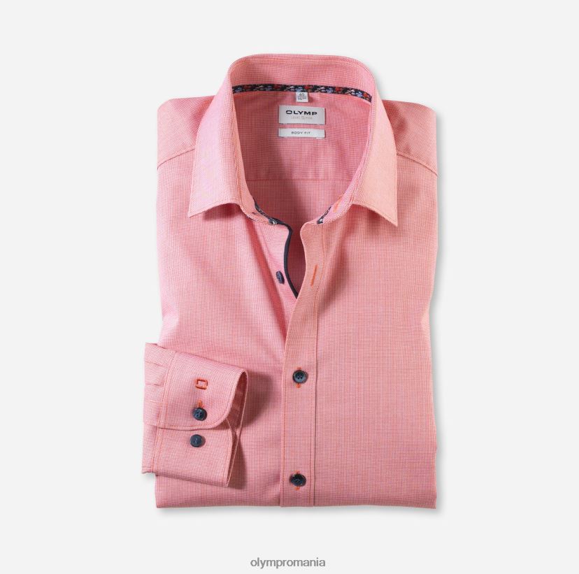 corp de nivel cinci, cămașă business, New York Kent, roșu OLYMP îmbrăcăminte 4Z8LB6360