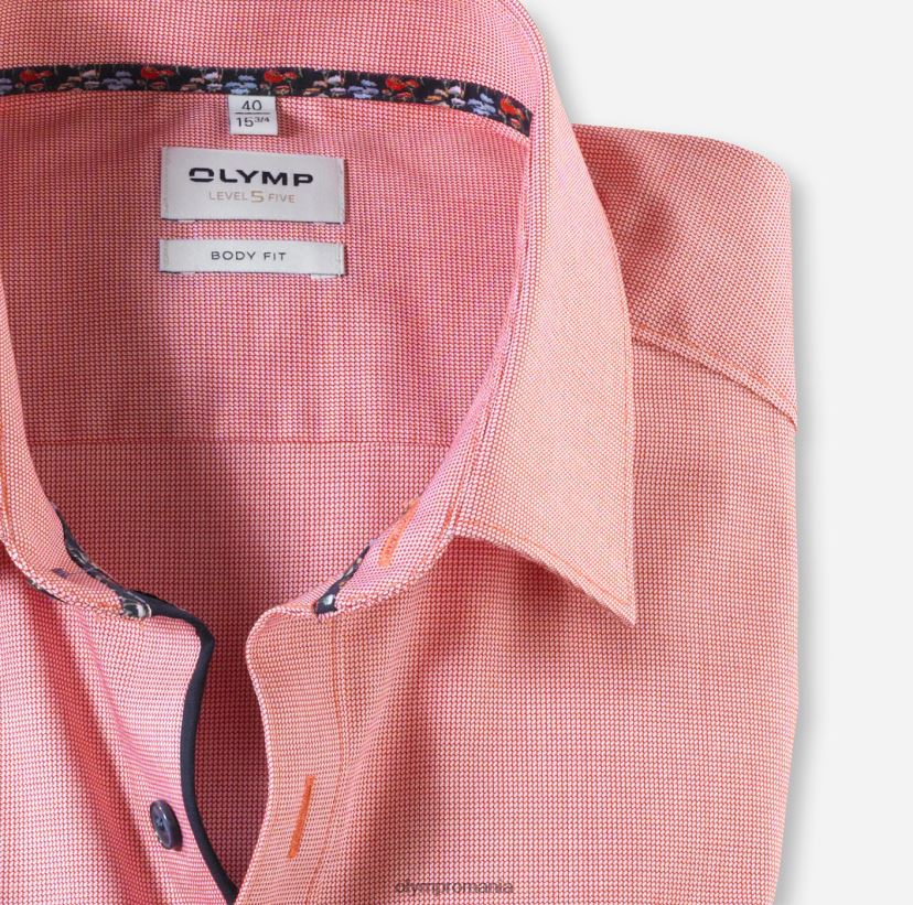 corp de nivel cinci, cămașă business, New York Kent, roșu OLYMP îmbrăcăminte 4Z8LB6360